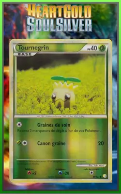 Tournegrin Reverse - HeartGold and SoulSilver - 85/123 - Carte Pokemon Francaise - Image 1