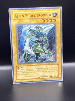 TAEV-EN001 Alien Shocktrooper Common 1st Edition Mint Yu-Gi-Oh! Card - Image 1