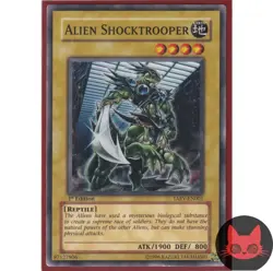Yugioh Alien Shocktrooper TAEV-EN001 Common 1st Edition NM - Image 1