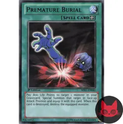Yugioh Premature Burial BP01-EN040 Rare 1st Edition NM - Image 1