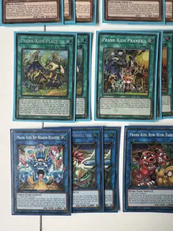 Yugioh Prank-Kids Deck Core + extra deck - sleeved deck NM - Image 3