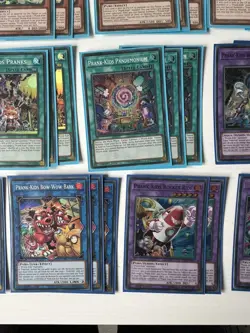 Yugioh Prank-Kids Deck Core + extra deck - sleeved deck NM - Image 4