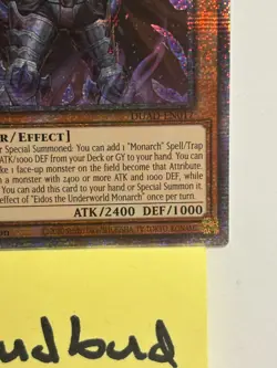 Eidos the Underworld Monarch (Starlight Rare) DUAD-EN017 NM 1st Ed Yu-Gi-Oh! - Image 4