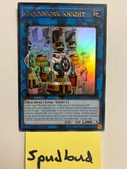Clockwork Knight Ultra Rare SUDA-EN050 NM 1st Ed Yu-Gi-Oh! - Image 1