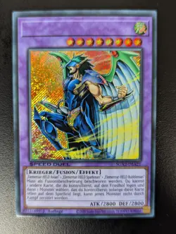 Elementar-HELD Tempest SGX2-DEA21 Secret Rare Missprint DE NM YUGIOH - Image 1