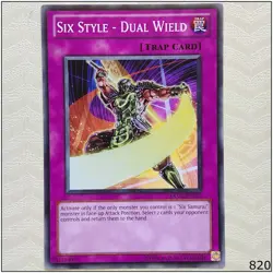 Six Style - Dual Wield - EXVC-EN073 - Common Unlimited Yugioh - Image 1