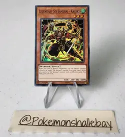 Legendary Six Samurai - Kageki SPWA-EN043 *NM* 1st Edition Super Rare Yugioh - Image 1