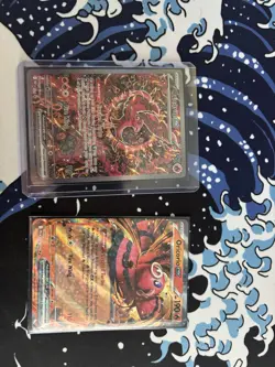 Pokemon TCG Oricorio GX SM Black Star Promo & Gyarados GX Holo Card Lot - Image 2