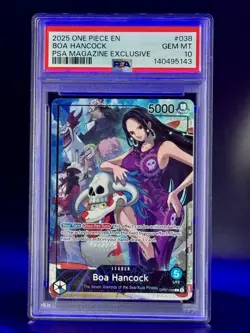 Boa Hancock (2025 PSA Magazine Promo) OP07-038 One Piece Promotion Cards Foil - Image 1