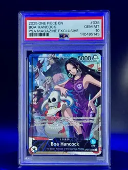 Boa Hancock (2025 PSA Magazine Promo) OP07-038 One Piece Promotion Cards Foil - Image 2