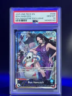 Boa Hancock (2025 PSA Magazine Promo) OP07-038 One Piece Promotion Cards Foil - Image 3