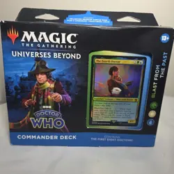 Magic: The Gathering - Blast From The Past Doctor Who Commander Deck NEW Sealed 195166228815 - Image 1