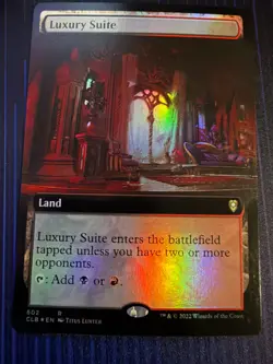 MTG Luxury Suite Borderless Commander Legends Baldur's Gate CLB Foil NM - Image 1
