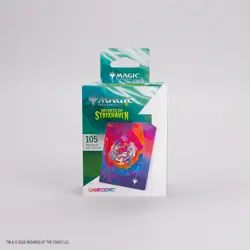 Gamegenic MTG Secrets of Strixhaven Premium Art Sleeves - Prismari - Image 1