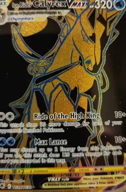 2022 Pokemon Astral Radiance Secret Full Art IR Calyrex VMAX TG29 PSA 10 MINT - Image 2