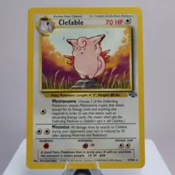 Pokemon TCG - Clefable 17/64 Jungle Rare WOTC 1999 - NM - Image 2