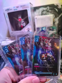 Gundam LRx3 RX-78 - ST01-001 NM - Gundam TCG Card Game - Image 2