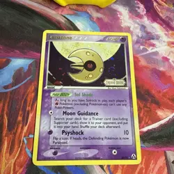 Pokemon TCG - Lunatone 20/92 Legend Maker Stamped Promo (Swirl) NM - Image 2