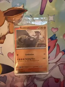 Pokemon TCG Phantasmal Flames Reshiram Black Star Promo 017/094 SEALED - NM - Image 1