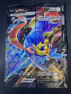 Zacian V-UNION SWSH163-166 - Sword & Shield Promo Cards Holo - LP 4 Card - Image 1