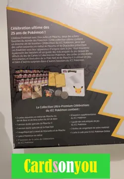 Pokemon 2021 ° EB7.5 Celebrations 25 ans ° Coffret Ultra Premium ° Scelle - Image 3