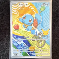 The Pokemon Company Squirtle 039 Promo Basic MEP Saboteri English - Image 1