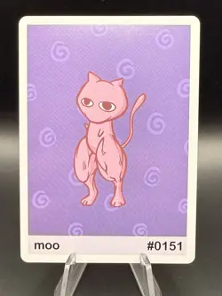 Moo (Mew) #151 - Gen 1 Pookiemoot Fan Art- Pokemon - Image 1