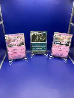 Pokemon TCG Prismatic Holo Lot: Espeon Umbreon Sylveon 033/131 59/131 40/131 - Image 1