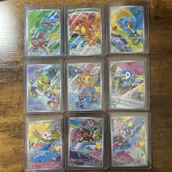 First Partner Series 1 Pokemon TCG All 9 Complete Set - Image 1
