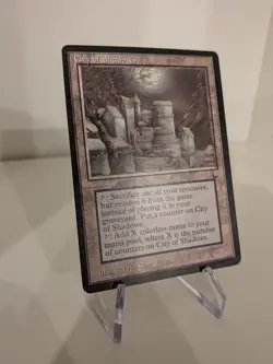 MTG City of Shadows The Dark Regular Reserved List Card LP - Image 2