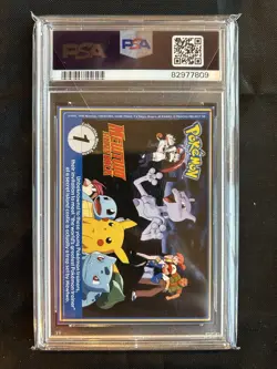 1999 Pokemon Burger King UnPerforated Charizard #6 - PSA 6 - Image 2