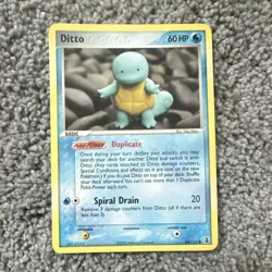 Pokemon Ditto Delta Species 64/113 Regular Common 60HP 2005 English Yuka Morii - Image 1
