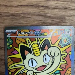 Pokemon Meowth ex 121/088 ENGLISH Perfect Order SIR 🔥PACK FRESH NM 🔥 - Image 5