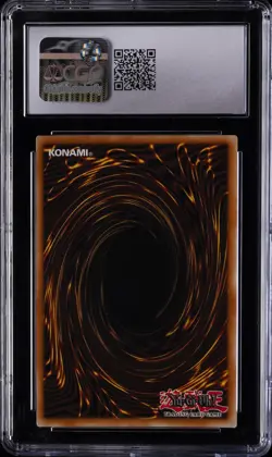 2023 YU-GI-OH! DARK CRISIS REPRINT SECRET RARE #DCR-EN000 VAMPIRE LORD CGC 8.5 - Image 2