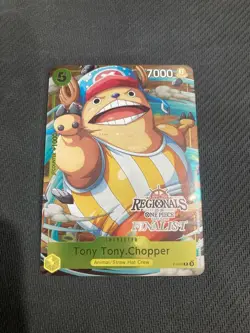 One Piece Tony Tony Chopper CS 25-26 Regionals OP-PR Finalist card - Image 1