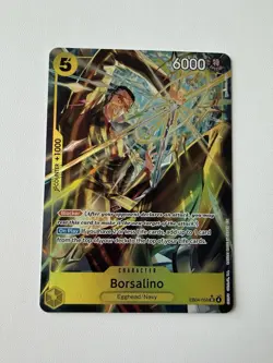 One Piece CCG Borsalino EB04-058 SR Alt Art Near Mint English - Image 1