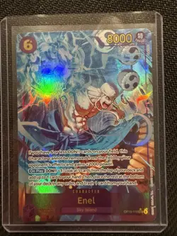 One Piece TCG - Enel (OP15-118) (Alt Art) SEC - Adventure on Kami's Island - Image 1