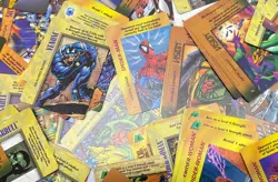 Vintage 1995-1998 Marvel Overpower Trading Card Bundle (Set Of 72) - Image 5