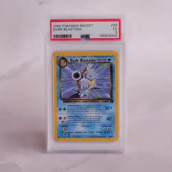 Pokemon Dark Blastoise 20/82 Team Rocket PSA 5 – WOTC Non Holo Card - Image 1