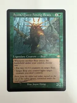 Ayula Queen Among Bears Foil Retro Frame MTG Magic Gathering Card NM Mint MH1 - Image 1
