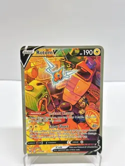 RotomV HP190 Pokemon Metal Card-Collectible Gift Display. - Image 1