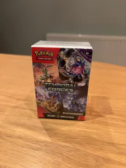 Pokemon TCG: Scarlet & Violet-Temporal Forces Booster Bundle (6 Packs) *Sealed* - Image 1