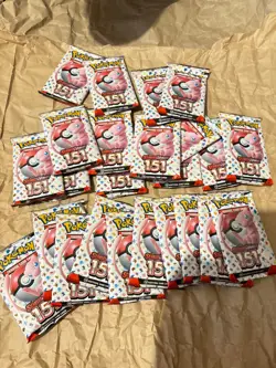 Pokemon 24 english 151 booster packs - Image 1