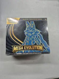 Pokemon TCG Mega Evolution Mega Lucario Elite Trainer Box ETB NEW Factory Sealed - Image 1