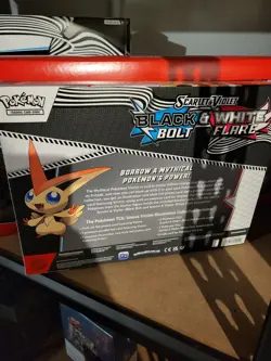 Pokemon TCG Black Bolt & White Flare Unova Victini Illustration Collection - Image 2