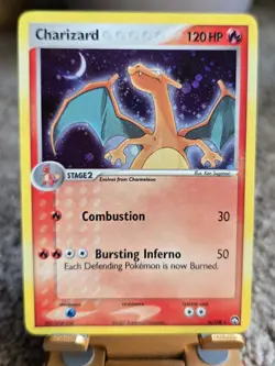 2007 Pokemon Charizard 6/108 Power Keepers Holo Rare 120HP English TCG Card - Image 1