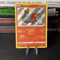 Sizzlipede SV018/SV122 Shining Fates Shiny Rare Card Near Mint Condition - Image 1
