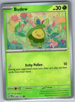 Budew Poke Ball 004/131 SV: Prismatic Evolutions - Pokemon Card - NM - Image 1