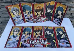 Yugioh Yu-Gi-Oh Duel Academy Trading Card Game Play 2 Mat Double Sided Boards - Image 1
