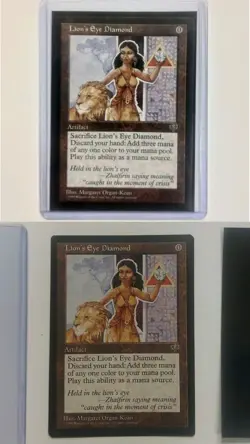Magic MTG Mirage Lion's Eye Diamond - Image 1